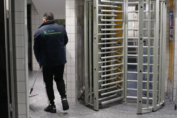 WC-Reinigung der BLÄSER Group